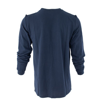Dutch Navy Blue Crewneck Long Sleeve Shirt - Small | Issued, , large